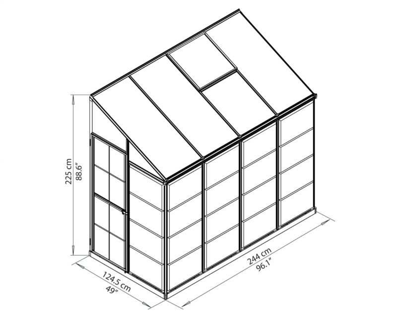 Seinakasvuhoone HYBRID - Image 4